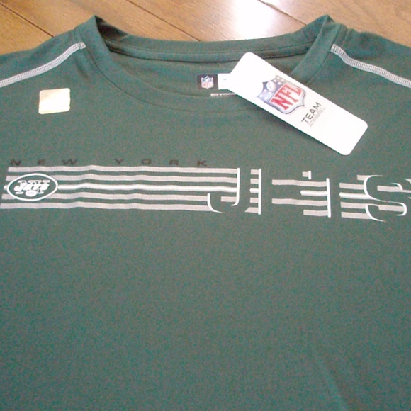 New York Jets Dry-Fit NFL Team Apparel Shirt - Picture 2 of 3